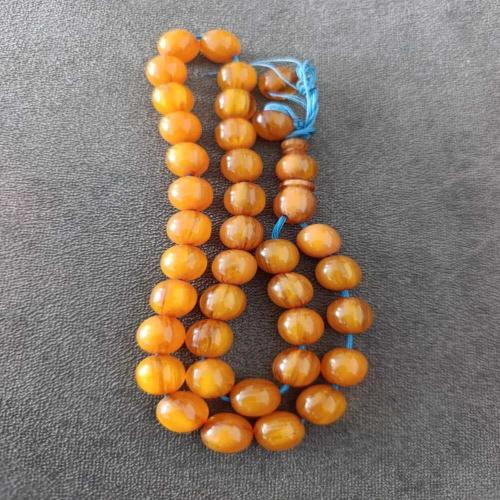 سبحة فاتوران دائري – عسلي فاتح متجانس