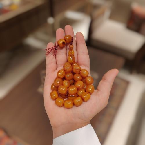سبحة فاتوران دائري – اصفر