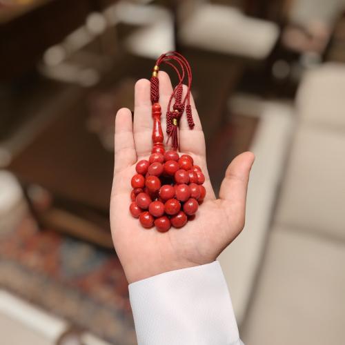 سبحة المرجان الأحمر السلطاني