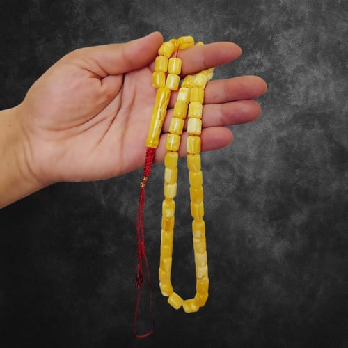 سبح مختارة من تراب الكهرمان