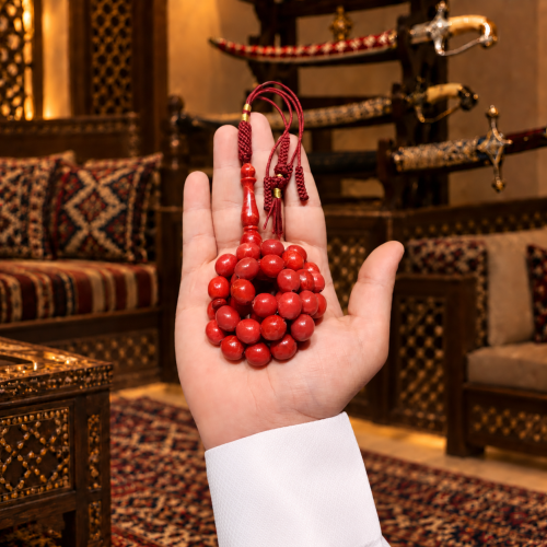 سبحة المرجان الأحمر السلطاني