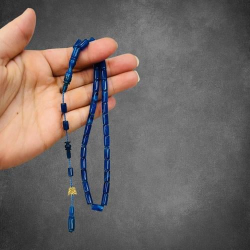 سبحة سندلوس نواعم قصة قلم بلون أزرق غامق