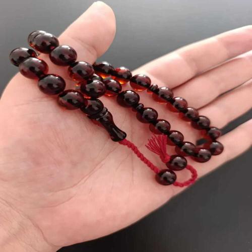 سبحة سندلوس دائري –عنابي