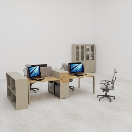 أكسس بلس - محطة عمل مزدوجة مع وحدة CPU