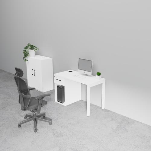 أكسس - مكتب مستقيم بوصة مع وحدة معالجة مركزية