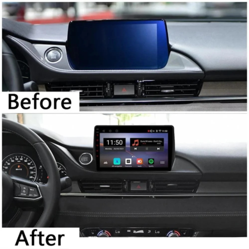 Car screen decoration for Mazda 6 2019-2024 with m...
