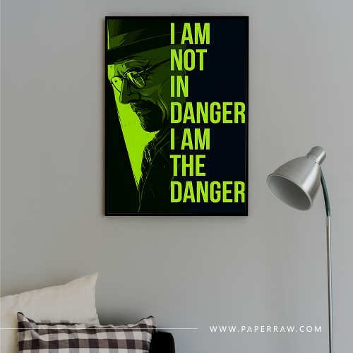 لوحة جدارية Heisenberg – Breaking Bad