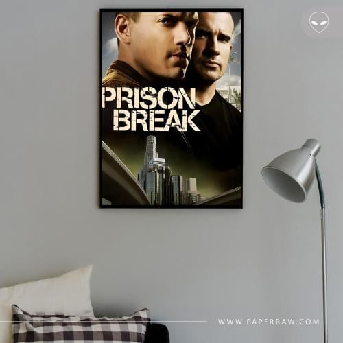 لوحة جدارية بريزون بريك – Prison Break