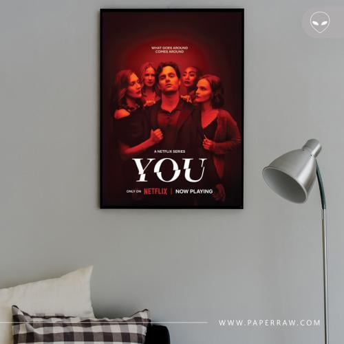 لوحة جدارية YOU Red Edition