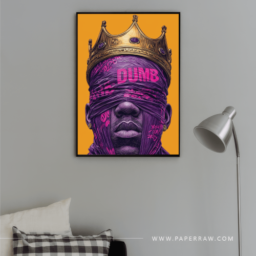 لوحة جدارية Crowned Mind