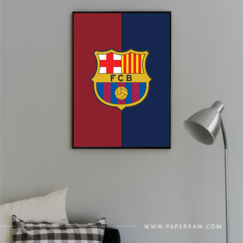 لوحة جدارية برشلونة FC Barcelona