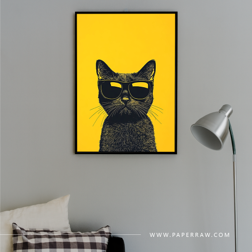 لوحة جدارية ذا كول كات