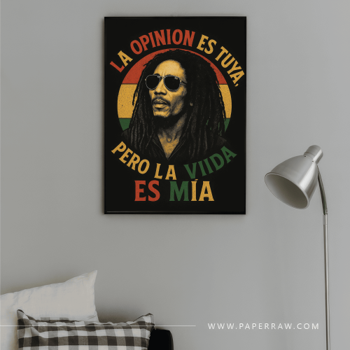 لوحة جدارية Bob Marley