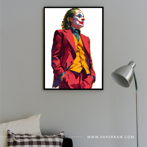 لوحة جدارية الجوكر – The Iconic Joker