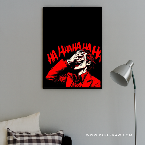 لوحة جدارية جوكر لاف