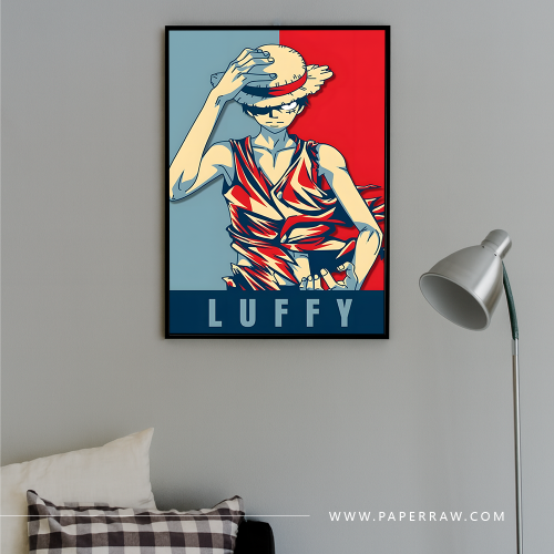 لوحة جدارية Luffy – King of Pirates