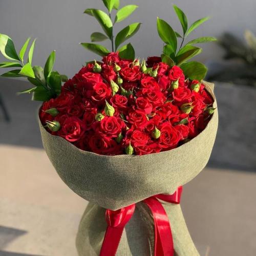 باقة بيبي روز أحمر ناعمة | أجمل هدايا عيد الحب - م...