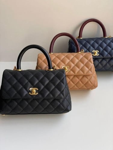 شنطة شانيل كوكو هاندل size :24 cm
