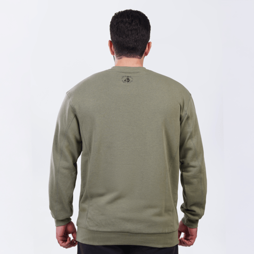 Predator rounded-neck longsleeves - Olive
