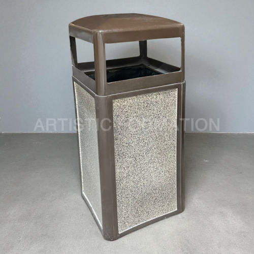 سلة مهملات فايبرجلاس