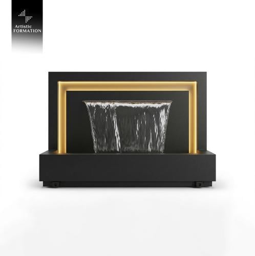 شلال جداري مصب كبير