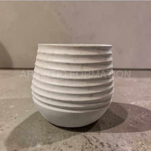 حوض زراعة دائري مموج