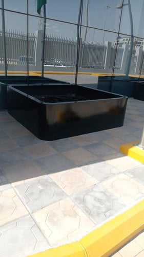 حوض زراعة كبير الحجم