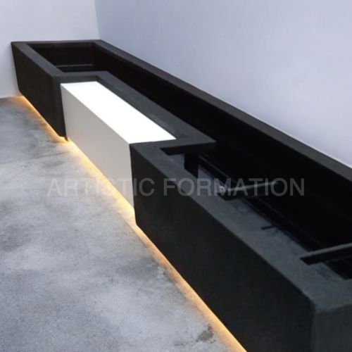 حوض زراعة مع جلسة