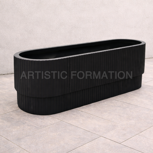 حوض زراعة مستطيل - مخطط