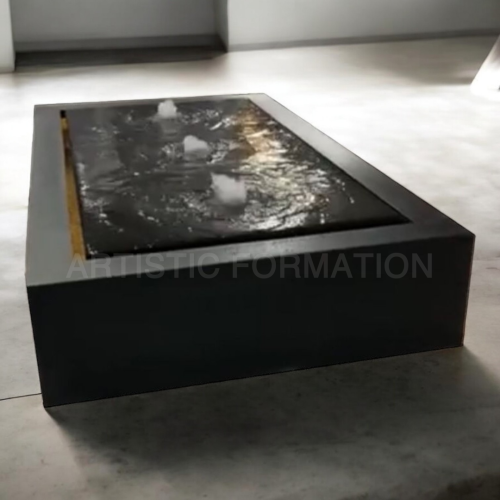 نافورة مستطيلة قصيره