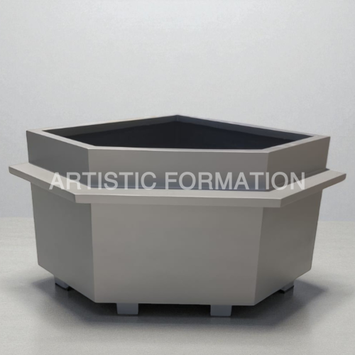 حوض زراعة مع رف خارجي