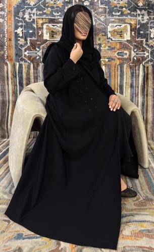 عبايه سحر بقصة بليزر مع شك