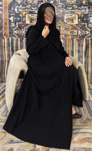 عبايه سحر بقصة بليزر مع شك