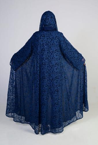 عباية دانتل مبطن قصه كلوش