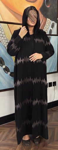 بليزر هبه بقماش اكراني بتطريز كمبيوتر