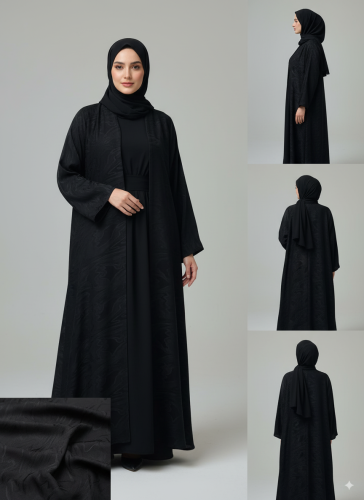 عبايه دبل كلوش