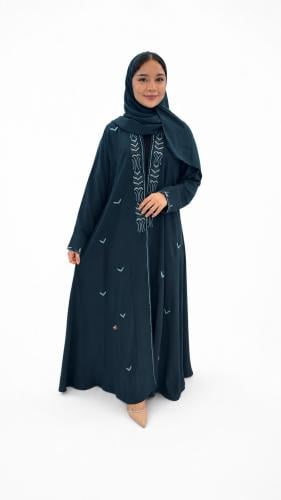 عباية رويدا كلو ش مع تطريز