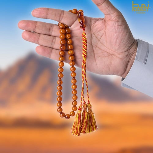 فاتوران 45 حبة باللون البني الصحراوي مع شرابة مصنو...