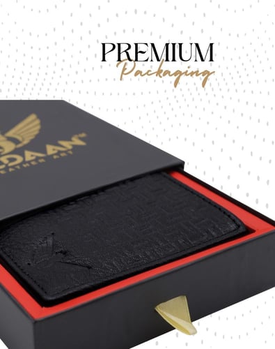 محفظة جيلدان™ من نامات ثنائية الطي مصنوعة يدويًا م...