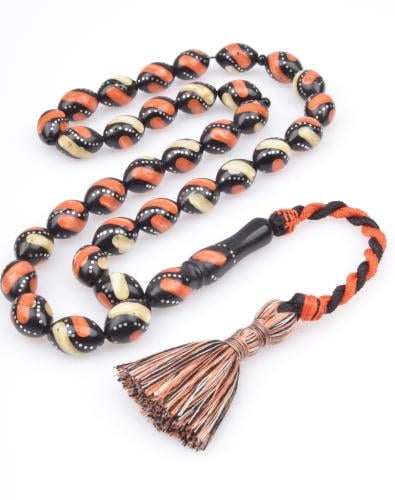 طقم صلاة حصري من كوكا مكون من 33 حبة مع كركشة حصري...