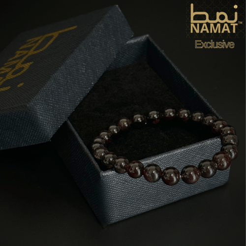 العقيق الأحمر سوار طبيعي من الأحجار شبه الكريمة لك...