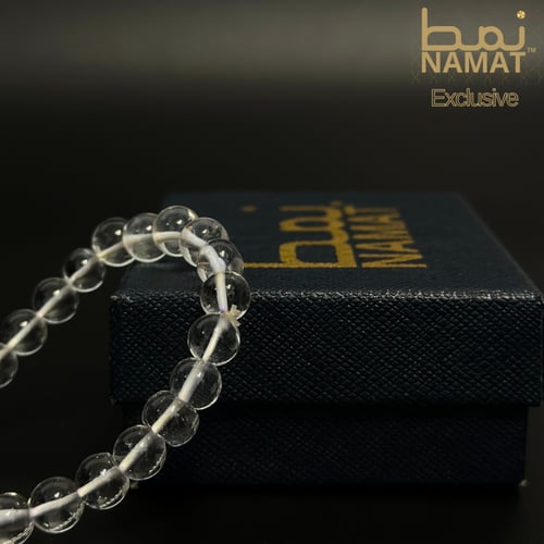 سوار من الحجر شبه الكريم من الكوارتز الطبيعي لكل م...