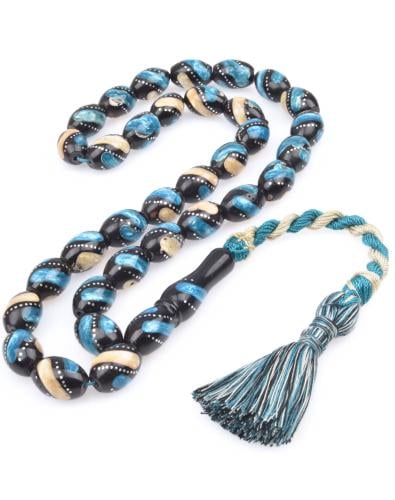 طقم صلاة حصري من كوكا مكون من 33 حبة مع كركشة حصري...