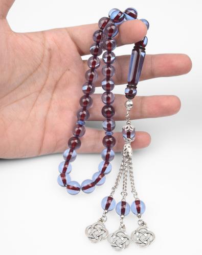 مسبحة صلاة من تراب العنبر، عدد ٣٣ حبة، حصرية