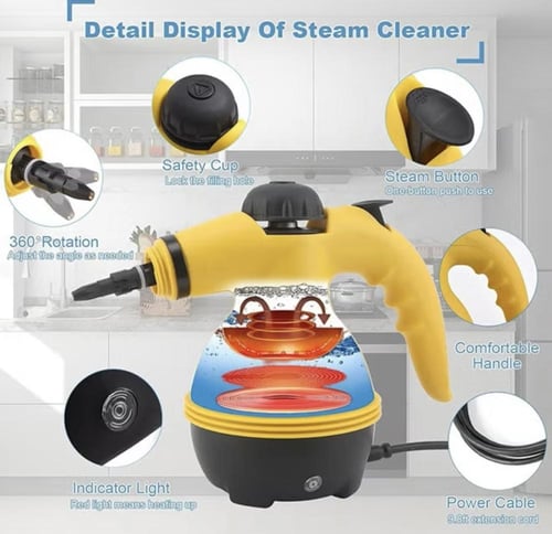 منظف بخار محمول محمول 1000 واط