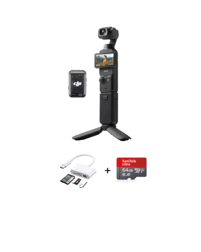كاميرا DJI OSMO Pocket 3 4K / 120fps Creator Combo...