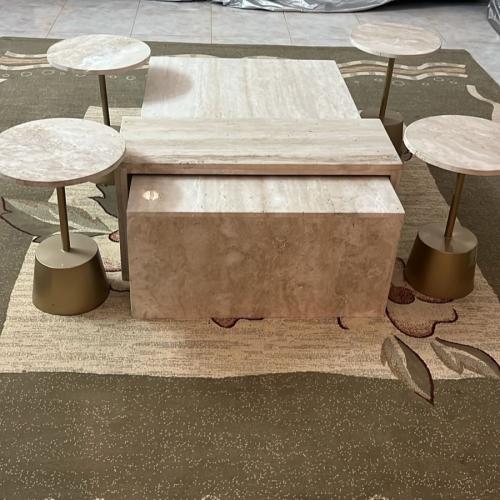 طاولة ترافنتينو +4 خدمة