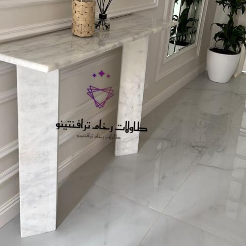 كونسول مدخل رخام تركي