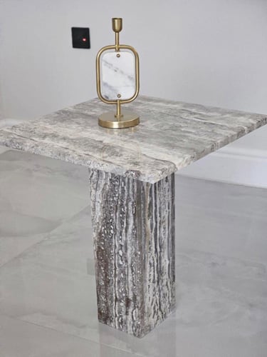 طقم رخام ترافنتينو سلفر