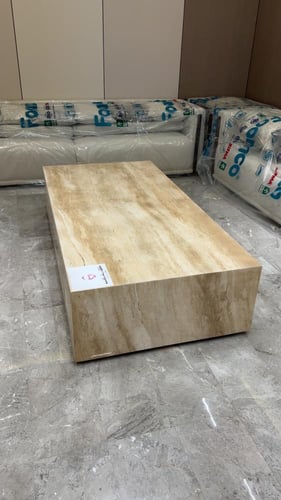 طاولة رخام ترافنتينو